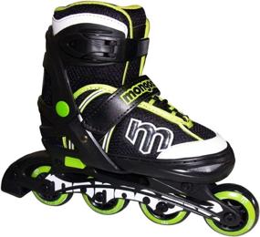 img 4 attached to 💯 Ultimate Performance: Mongoose Adjustable Inline Skates for Unparalleled Comfort and Efficiency