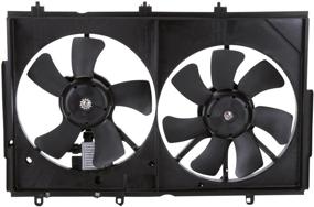 img 3 attached to Improved Cooling Fan Assembly for TYC 621820 Mitsubishi Outlander Radiator/Condenser