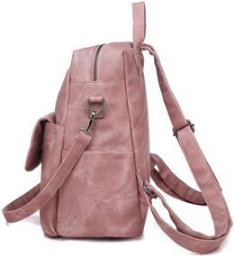 img 2 attached to 🎒 Qyoubi Women's Fashion Backpack Purse - Anti-theft Girls Shopping Daypack for Travel, Casual Convertible Multipurpose Bag