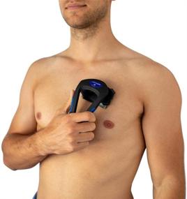 img 3 attached to 🪒 baKblade BODBLADE: Ergonomic Body Shaver for Effortless Chest, Arms, and Stomach Hair Grooming