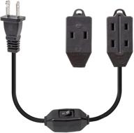 outlet extension polarized chargers adapters logo