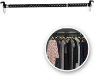 👕 vaygway expandable car clothes bar: portable universal fit for car organization and storage logo
