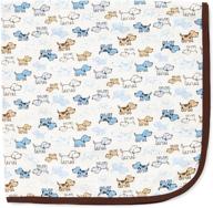little me puppies blanket white kids' home store logo