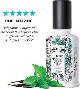 img 2 attached to 💩 Poo-Pourri Original Citrus, Vanilla Mint, and Royal Flush: 4 Ounce Bottles for Pre-Toilet Freshness