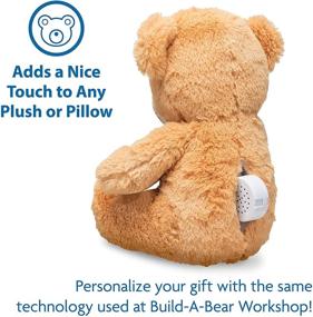 img 2 attached to 🎤 Voice Express 20 Second Voice Recorder: Personalize Your Plush Toy, Bear Toy, Baby Doll, and Pillow with a Custom Message