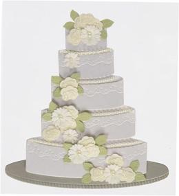 img 1 attached to JOLEES by You Stickers: Exquisite 🍰 Wedding Cake Designs for Your Special Day