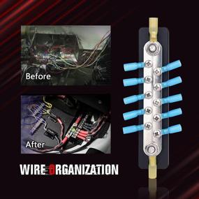 img 2 attached to Efficiently Organize Your Wiring with MICTUNING Terminal Bus Bar Kit