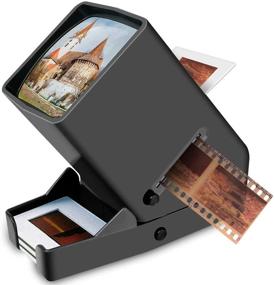 img 3 attached to 🔍 Rybozen 35mm Slide Viewer: Bright LED Lighted Desk Top Magnifier for Slides & Film Negatives