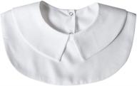 👚 joyci 2-pack detachable collar blouse: quality girls' clothing for tops, tees, and blouses logo