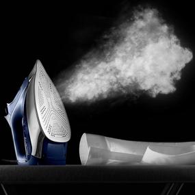img 3 attached to Rowenta DW8260 Pro Master Xcel Steam Iron: Powerful 1750-Watt Blue Iron for Exceptional Garment Care