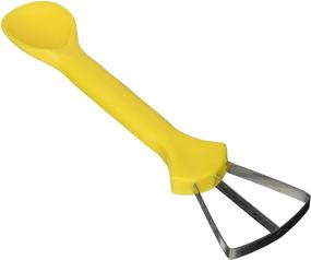 img 1 attached to 🍉 Melon Slicer Cutter and Seed Remover - Essential Cooking Tool for Watermelon, Honeydew, Cantaloupe, and More