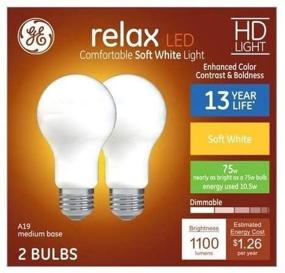 img 3 attached to 💡 GE Relax 75 Watt Dimmable Bulbs 2 Pack