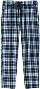 img 1 attached to 👕 MoFiz Men's Clothing: Relax in Comfort with Pajama Lounge Wear for Sleep & Lounge