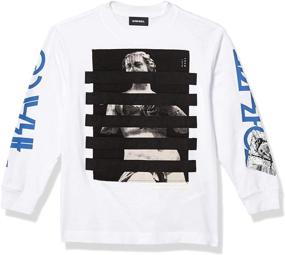 img 1 attached to Diesel Boys Little Sleeve T Shirt