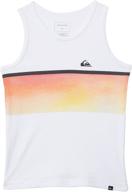 quiksilver boys slab white aqkzt03780 boys' clothing logo