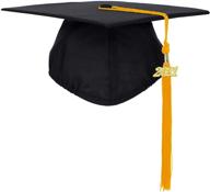 🎓 ftyfty unisex adult matte graduation cap: timeless style with tassel year charm logo