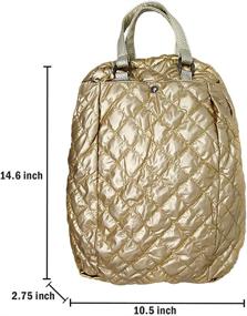 img 3 attached to 🐆 Leopard Print Adjustable Backpacks by You Fashion: Stylish Casual Daypacks