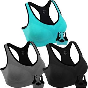 img 4 attached to Racerback Sports Workout Fitness 3X Large Women's Clothing