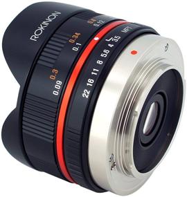img 1 attached to Rokinon FE75MFT-B 7.5mm F3.5 UMC Fisheye Lens for Micro Four Thirds (Olympus & Panasonic) - Black