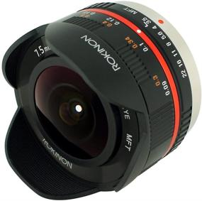 img 3 attached to Rokinon FE75MFT-B 7.5mm F3.5 UMC Fisheye Lens for Micro Four Thirds (Olympus & Panasonic) - Black