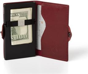 img 1 attached to 💼 Aluminium Leather Wallet for Men - Credit Holder and Essential Accessories