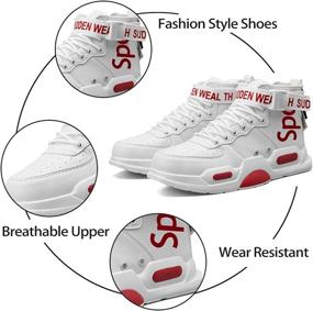 img 3 attached to 👟 XIDISO Fashion Sneakers: Stylish and Comfortable Walking Footwear