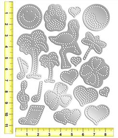 img 1 attached to 💎 Rhinestone Genie Embellishment Template, Assorted Designs 001