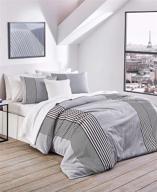 lacoste meribel cotton bedding comforter logo