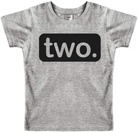 img 4 attached to Unordinary Toddler Birthday Shirt Charcoal Boys' Clothing