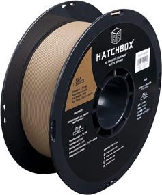 img 4 attached to 🖨️ HATCHBOX Matte PLA 3D Printing Filament for Additive Manufacturing