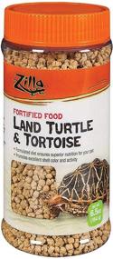 img 4 attached to 🐢 Fortified Zilla Reptile Food for Land Turtles & Tortoises - 6.5-Ounce Pack