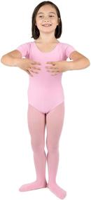 img 3 attached to Leveret Girls Leotard Sleeve X Large - Stylish and Flexible Girls' Activewear