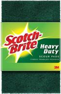 scotch-brite heavy-duty scour pad, 6-pack (set of 4) logo