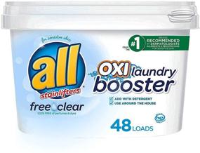 img 4 attached to 🌼 OXI Laundry Booster for Sensitive Skin - Free & Clear Formula - 52 oz, 48 Loads