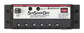 img 1 attached to ☀️ Morningstar SunSaver Duo 25A PWM Solar Charge Controller: Ultimate Reliability, Built-in Diagnostics, Remote Meter Display (SSD-25RM)