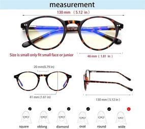 img 2 attached to 👓 JOO'RTI Blue Light Glasses: Stylish eyewear for optimal eye protection