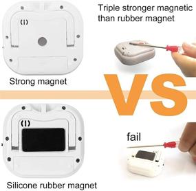 img 1 attached to 🕒 WUTL 4 Pack Digital Kitchen Timer - Powerful Magnet, Electronic Countdown and Count Up, Loud Alarm, Compact Size - Enhance your Chef's Toolkit!