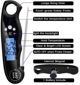 img 3 attached to AWON Waterproof Digital Thermometer Backlight