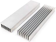 top-rated aluminum heatsink cooling amplifier transistors: optimize performance & efficiency logo