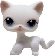 🐱 adorable littlest shop white short kitty: perfect addition to your collection logo
