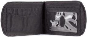 img 1 attached to 💼 Streamlined Style: Big Skinny Leather Bi Fold Wallet for Men's Accessories