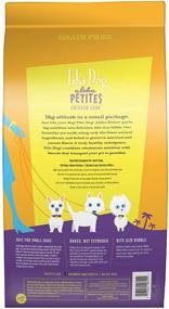 img 3 attached to 🐶 Tiki Dog Aloha Petites Grain-Free Dry Dog Food Baked with Fresh Chicken & Superfoods, 10 lbs. - Chicken Luau Flavor