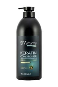 img 3 attached to 🧴 SpaPharma Keratin Shampoo & Conditioner Bundle - Nourishing, Rehabilitating, and Body-Boosting Hair Care Powerhouse - 2 x 33.8 fl. oz.