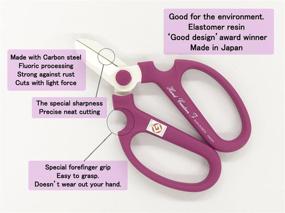 img 3 attached to Violet Flower Scissors - Hand-crafted Creation F-170