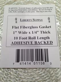 img 1 attached to 🔥 High-Quality Adhesive Backed Stove Gasket Fiberglass - Secure and Durable Solution