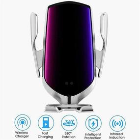 img 3 attached to Wireless Automatic Clamping Infrared Induction Car Electronics & Accessories