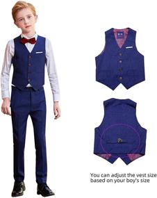 img 2 attached to 👔 ELPA Fashion Children's Festival Performance Boys' Clothing, Suits & Sport Coats