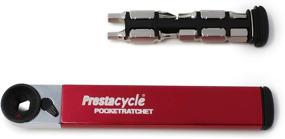 img 1 attached to 🚲 Prestacycle Bike Pocket Ratchet with 8 Built-in Bit Sizes in Handle