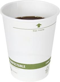 img 3 attached to World Centrics Biodegradable Compostable PLA Lined Household Supplies in Paper & Plastic