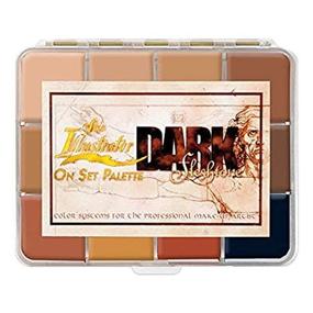 img 1 attached to PPI Skin Illustrator On Set Dark Flesh Tone Makeup Palette: Achieve a Flawless and Realistic Dark Complexion